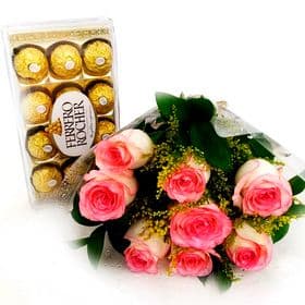 thumb-buque-com-8-rosas-ferrero-rocher-0